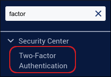 WebHost Manager - Two-Factor Authentication